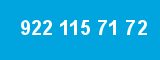 922 115 71 72 922 115 71 72